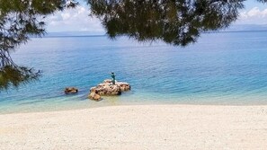On the beach - Apartments Živko, (16616), Podgora, hr (Podgora)