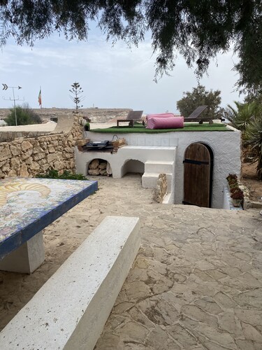 Pedra room on the sea of Cala Crete