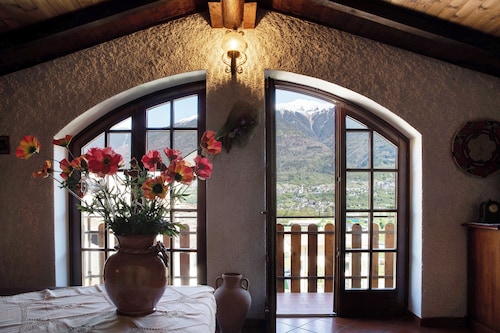 Maison de vacances « In Valtellina Da Valter et Lella » avec vue montagne, Wi-Fi et climatisation