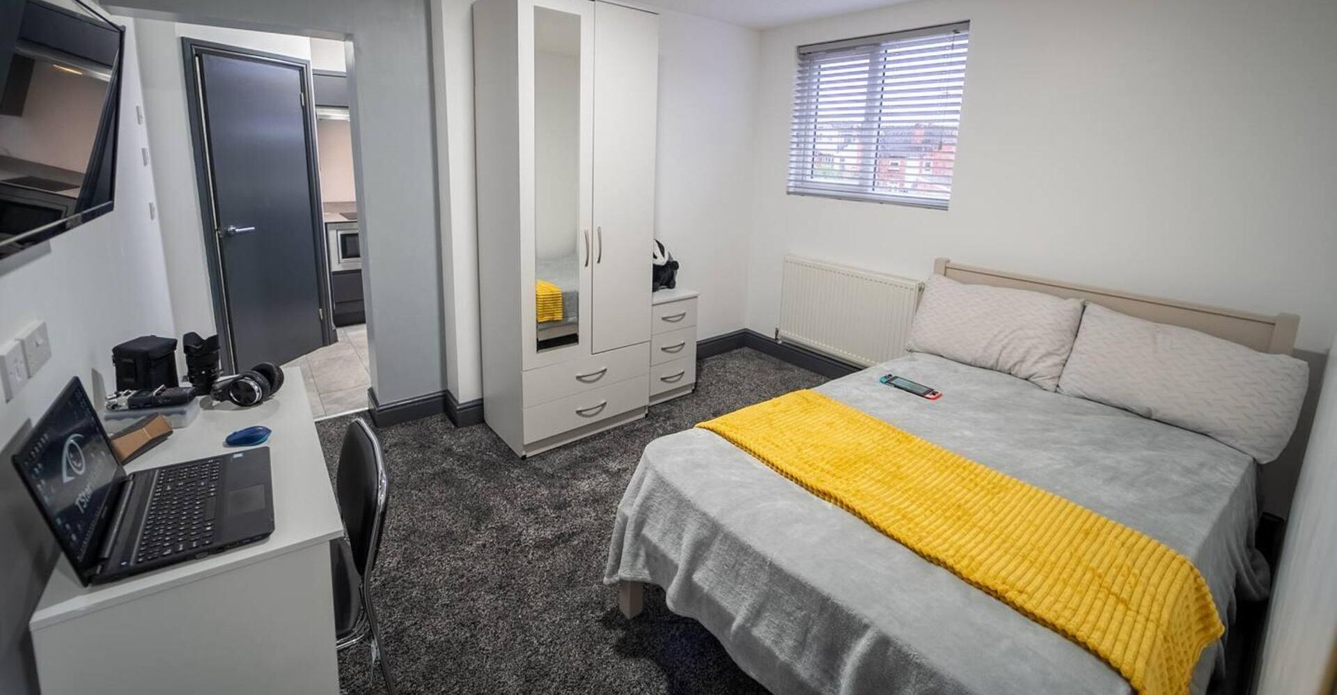 開放式客房 | 免費 Wi-Fi、床單