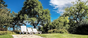 The BLAUE HAUS - surrounded by greenery