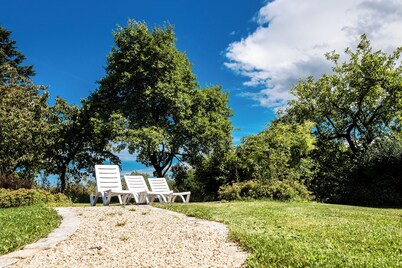 The BLAUE HAUS - surrounded by greenery