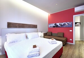 1 غرفة نوم ومكواة/لوح كي وواي فاي مجانًا وملاءات أسرّة