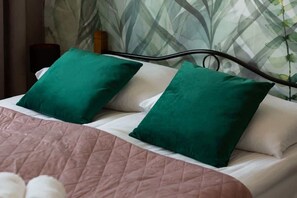 1 室のベッドルーム、アイロン / アイロン台、WiFi、ベッドシーツ