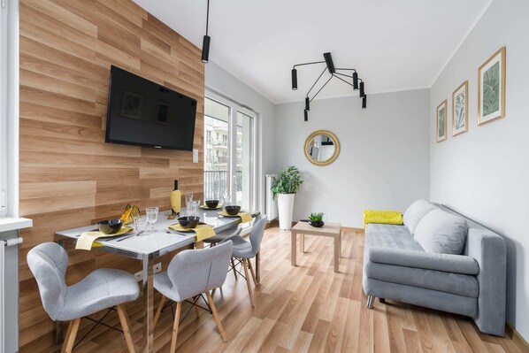 Televisie en een kantoor