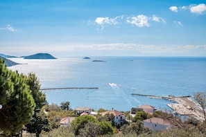 Vue depuis l’hébergement