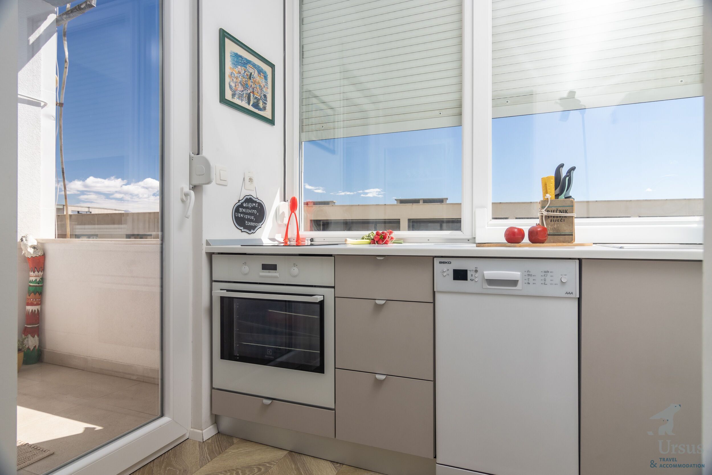 Apartamento (A1) | Cocina privada | Cafetera o tetera, hervidor eléctrico, tostadora y mesa de comedor