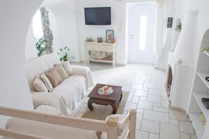 Living area - Casa Romelide, villa with breathtaking view of the Amalfi Coast (Positano)