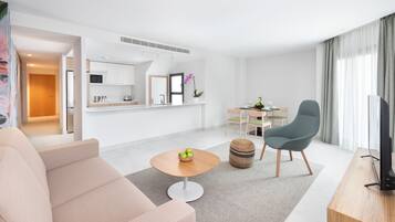 Dúplex Deluxe, 3 dormitoris, cuina | 1 dormitori, roba de llit d'alta qualitat i cobrellits