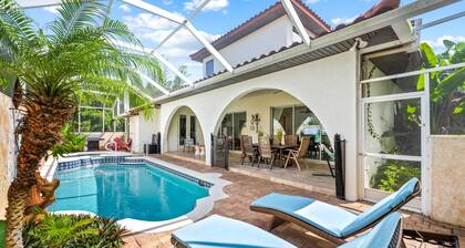 Safari by Sea | Heated Pool & Spa • Walk to Beach