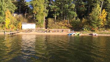 Beach nearby, sun-loungers