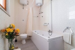 Hair dryer, towels