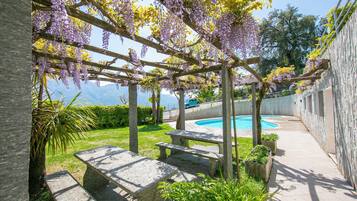 Family Apartment, Multiple Bedrooms, 2 Bathrooms, Mountainside (Casa monti belvedere) | Pool | Seasonal outdoor pool