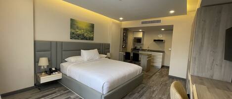 1 Schlafzimmer, kostenloses WLAN, Bettwäsche, Rollstuhlgeeignet