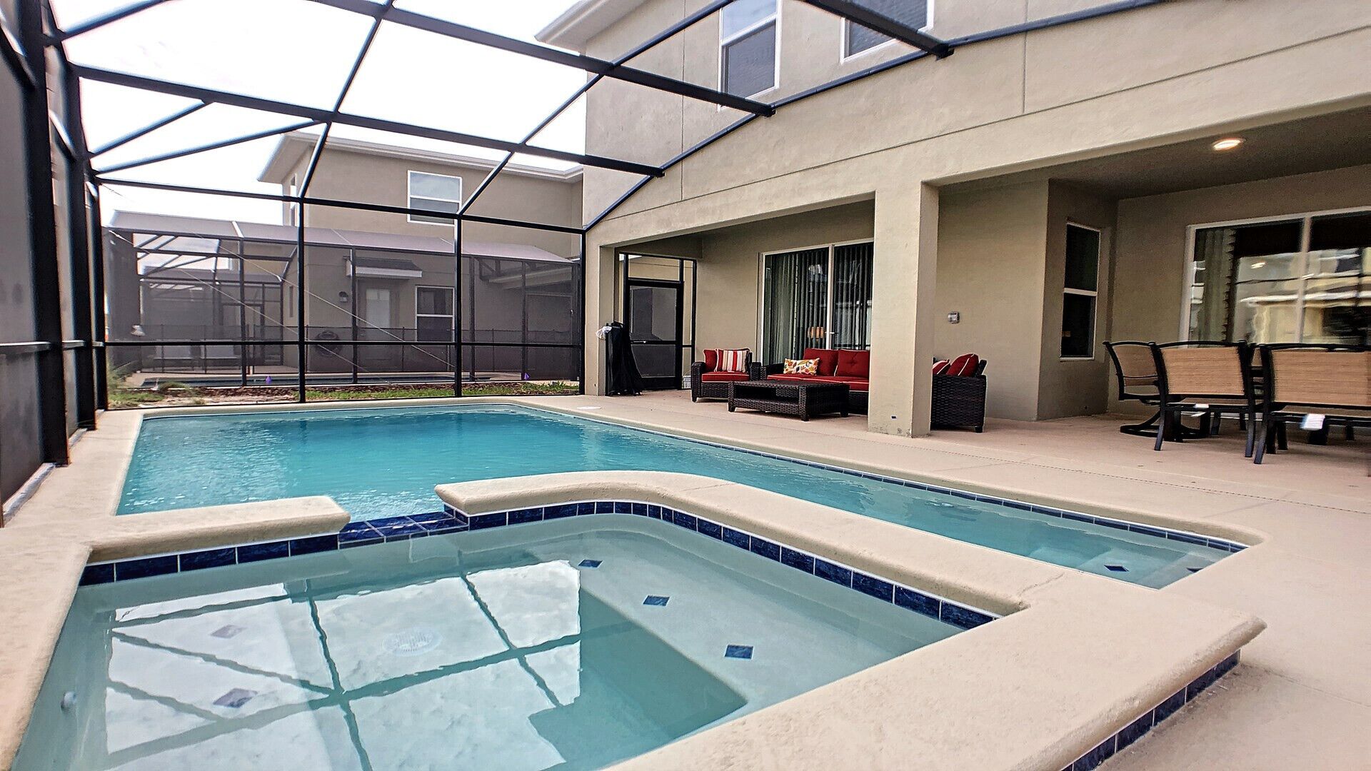 Beheizter Pool