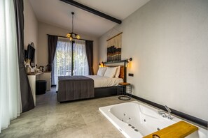 Premium Double Room | Premium bedding, pillowtop beds, free minibar items, in-room safe - Primus Alacati Adult Only  (Cesme)