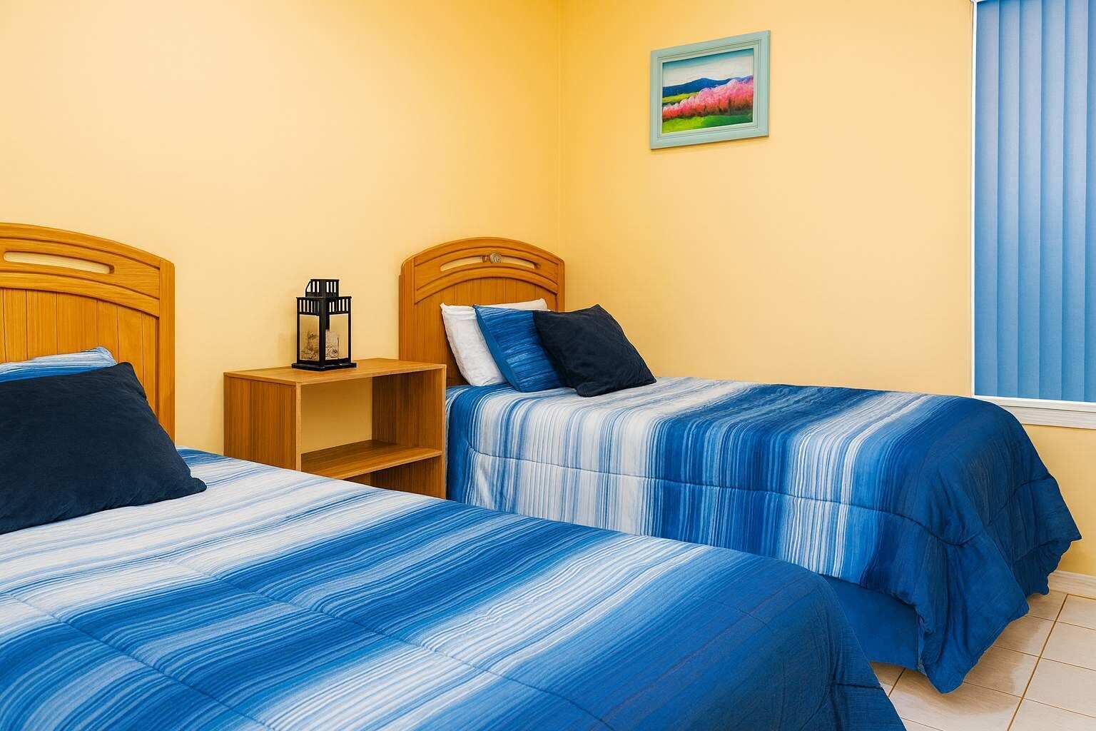 Casa, varias camas, patio, vistas al jardín | 2 dormitorios, wifi gratis, ropa de cama