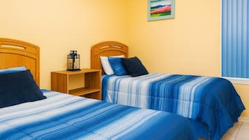 House, Multiple Beds, Patio, Garden View