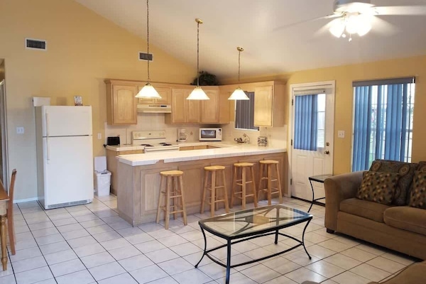 House, Multiple Beds, Patio, Garden View | Living area | TV