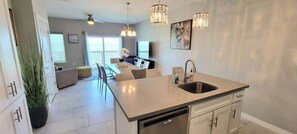 Condo, Multiple Beds, Balcony, Ocean View | Interior