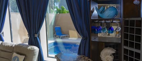 Townhouse, Beberapa Tempat Tidur, akses ke kolam renang, pemandangan laut sebagian | Spa