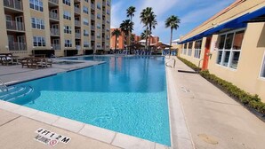 Outdoor pool - BBQ Pits Private Beach Access Pool & Hot Tub (South Padre Island)