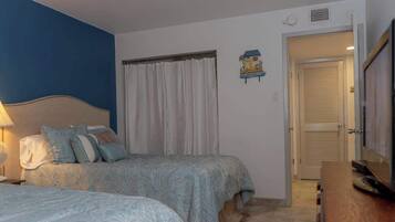 Huoneisto, useita sänkyjä, keittiö, näköala uima-altaalle | 1 makuuhuone, ilmainen Wi-Fi