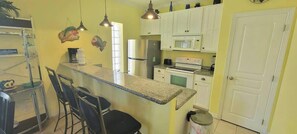 Condo, Multiple Beds, Kitchen, Pool View | Private kitchen | Fridge, microwave, oven, stovetop - Los Cabos III #7 (South Padre Island)