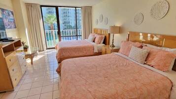 Apartment, Multiple Beds, Balcony, Pool View | 2 bedrooms, free WiFi, bed sheets