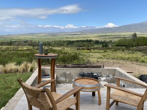 Outdoor dining - Hotel de Cielo (Tupungato)