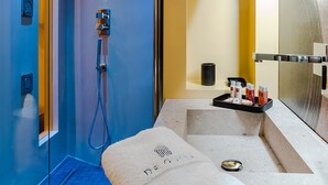 Elite Double Room, Ensuite (VAGLIO) | Bathroom - De Gulia Charme and Relax (Castellabate)