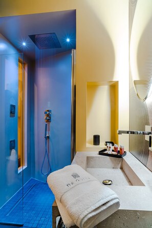 Elite Double Room, Ensuite (VAGLIO) | Bathroom - De Gulia Charme and Relax (Castellabate)