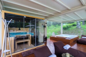 Terrace/patio - Villa with pool, Jacuzzi and SPA with 4 suites in Rimini (Rimini)