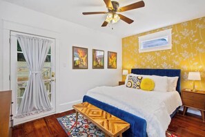 2 bedrooms, iron/ironing board, travel cot, WiFi