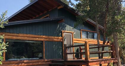 Near Yellowstone, this Cabin will throw you back in time!