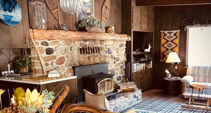 Near Yellowstone, this Cabin will throw you back in time!