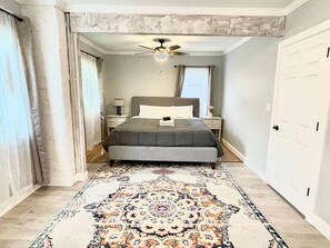 2 chambres, fer et planche Ă repasser, Wi-Fi, draps fournis