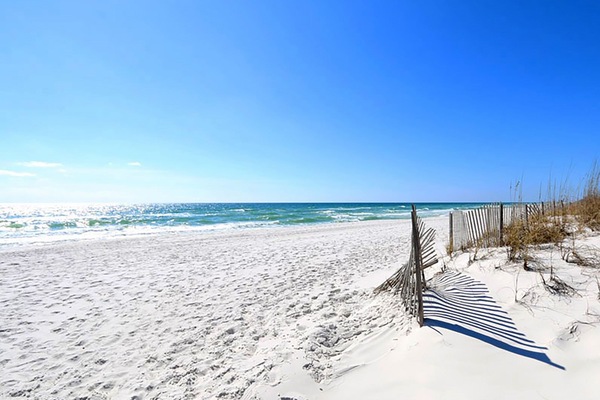 Beach nearby