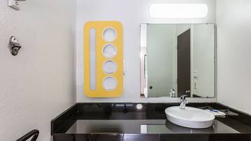 Free toiletries, towels, soap, toilet paper