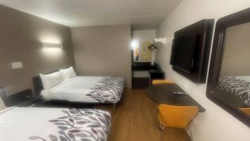 Free WiFi, bed sheets