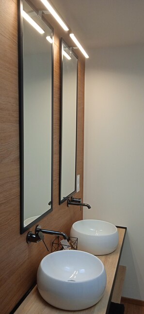 淋浴设施、吹风机、毛巾、卫生纸