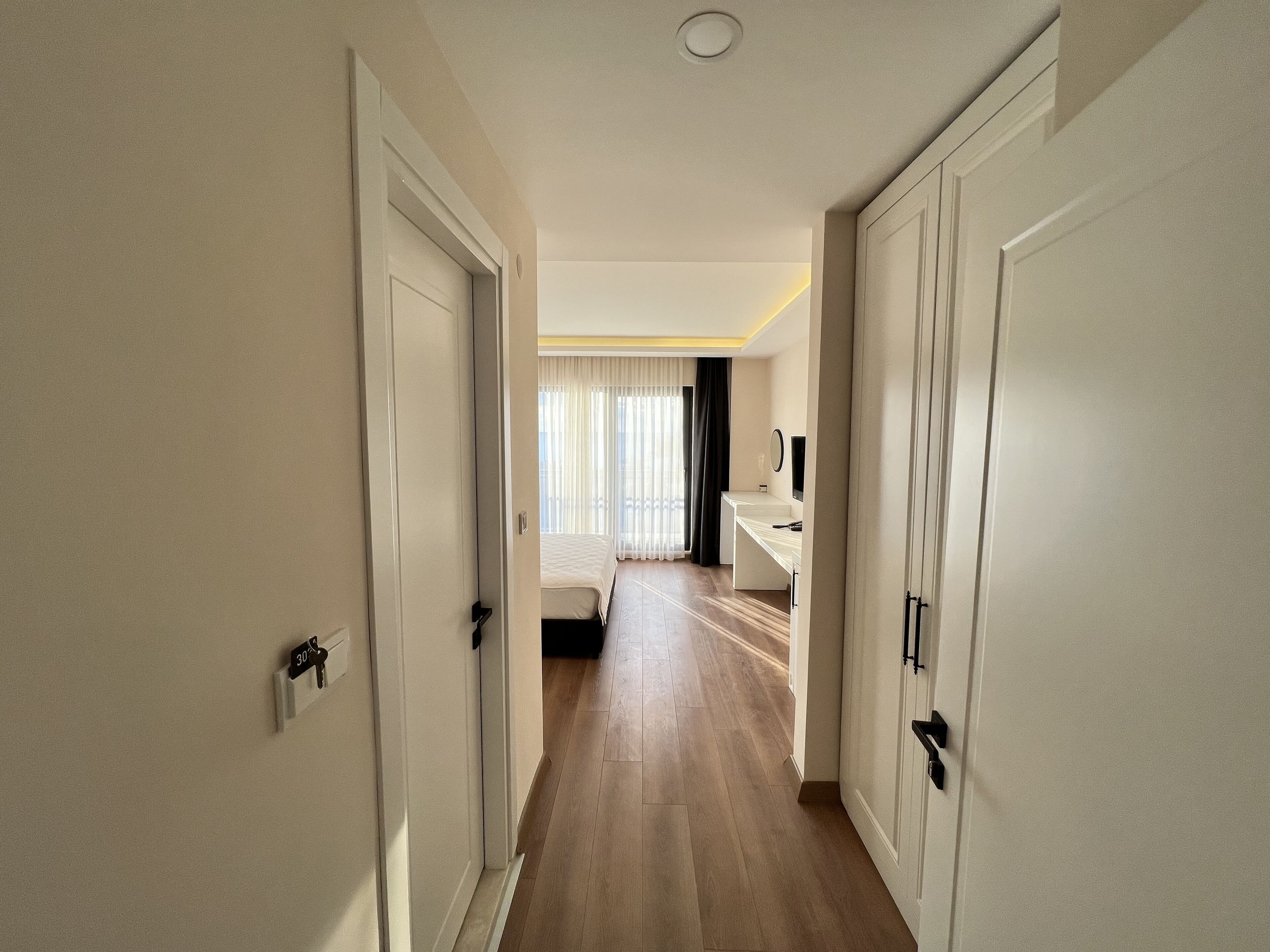 舒适双人房, 1 间卧室, 冰箱, 海景 | 迷你吧、免费 WiFi、床单