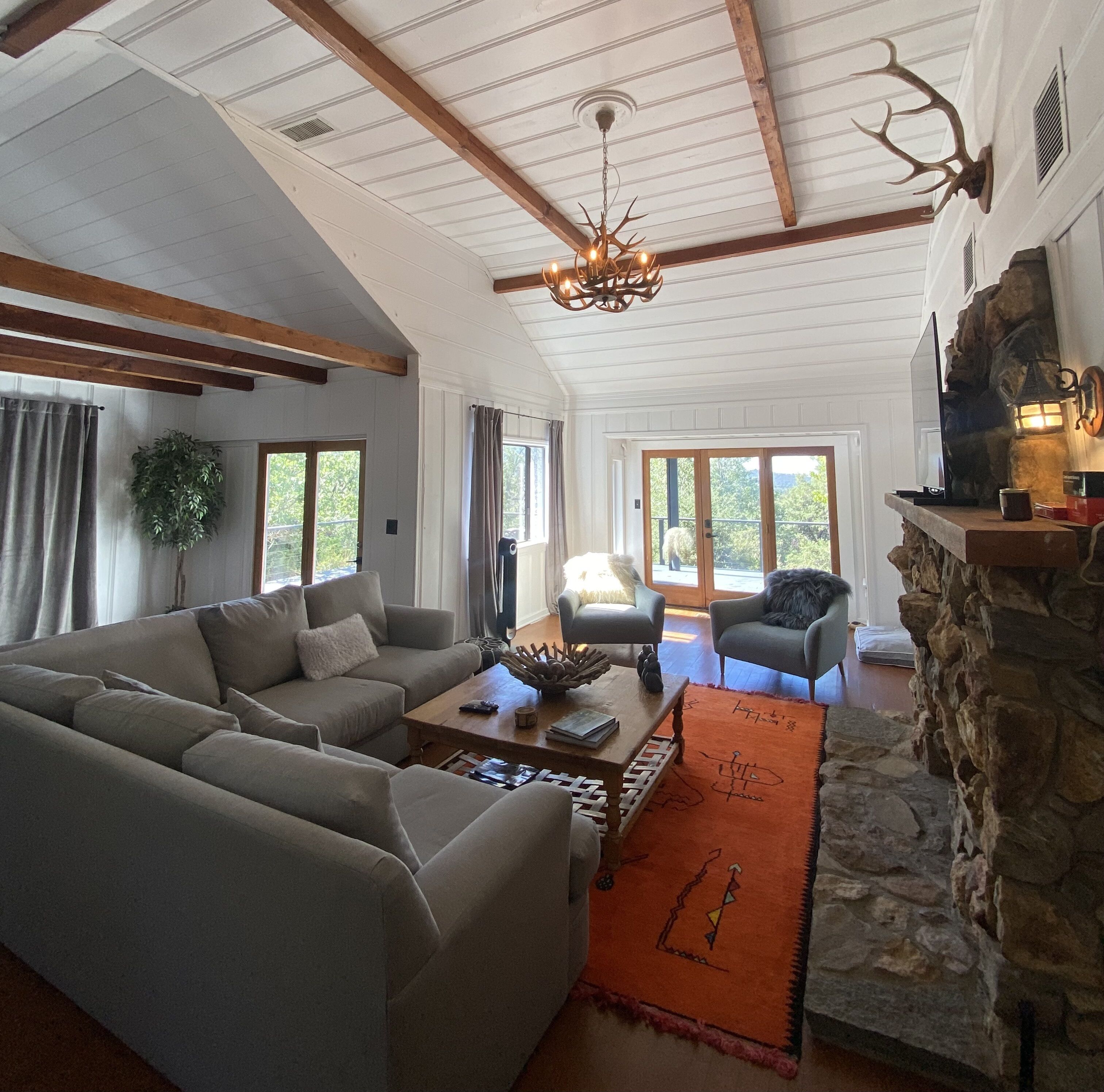 Älytelevisio, takka