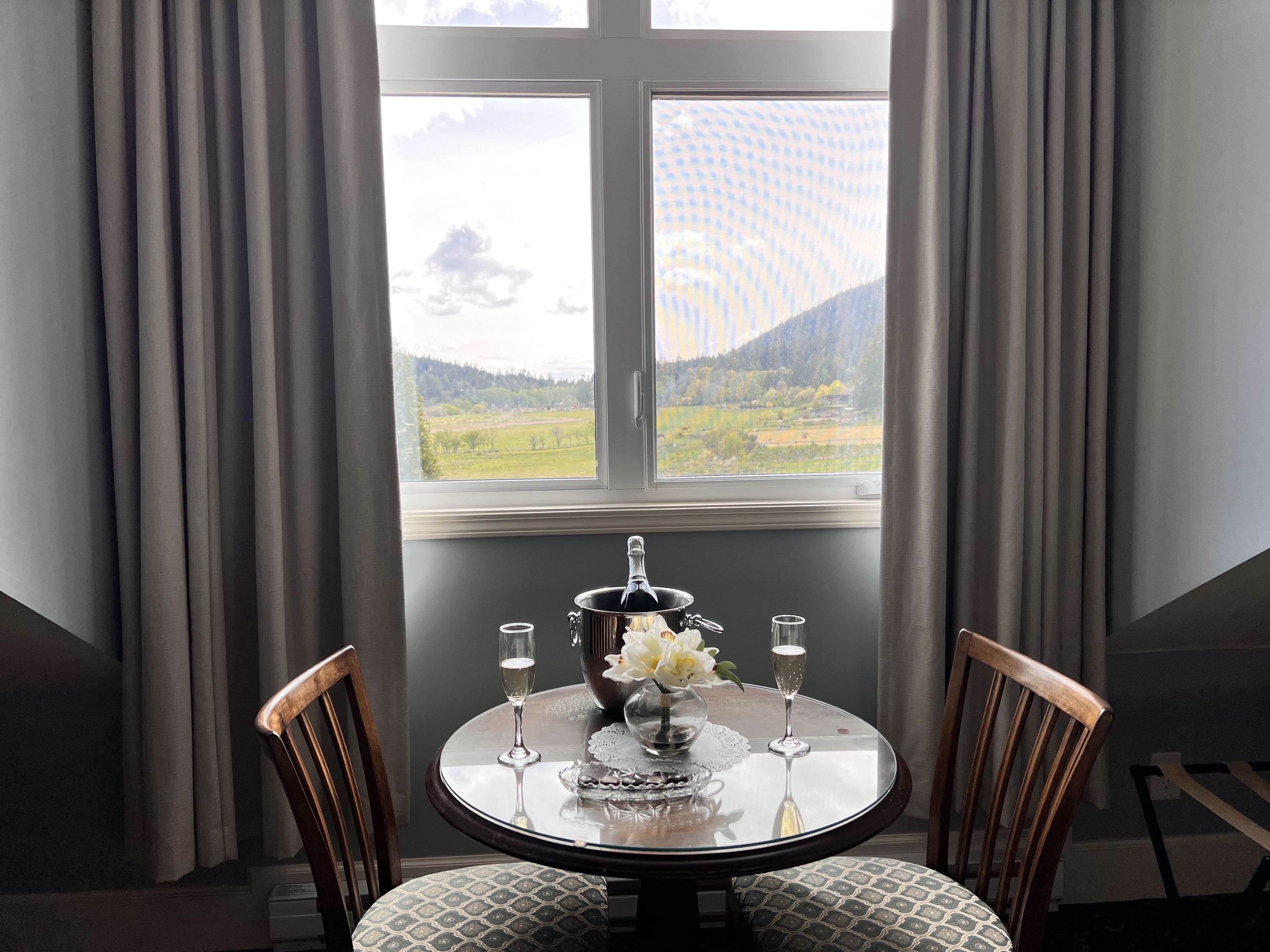 individually decorated, individually furnished, blackout curtains