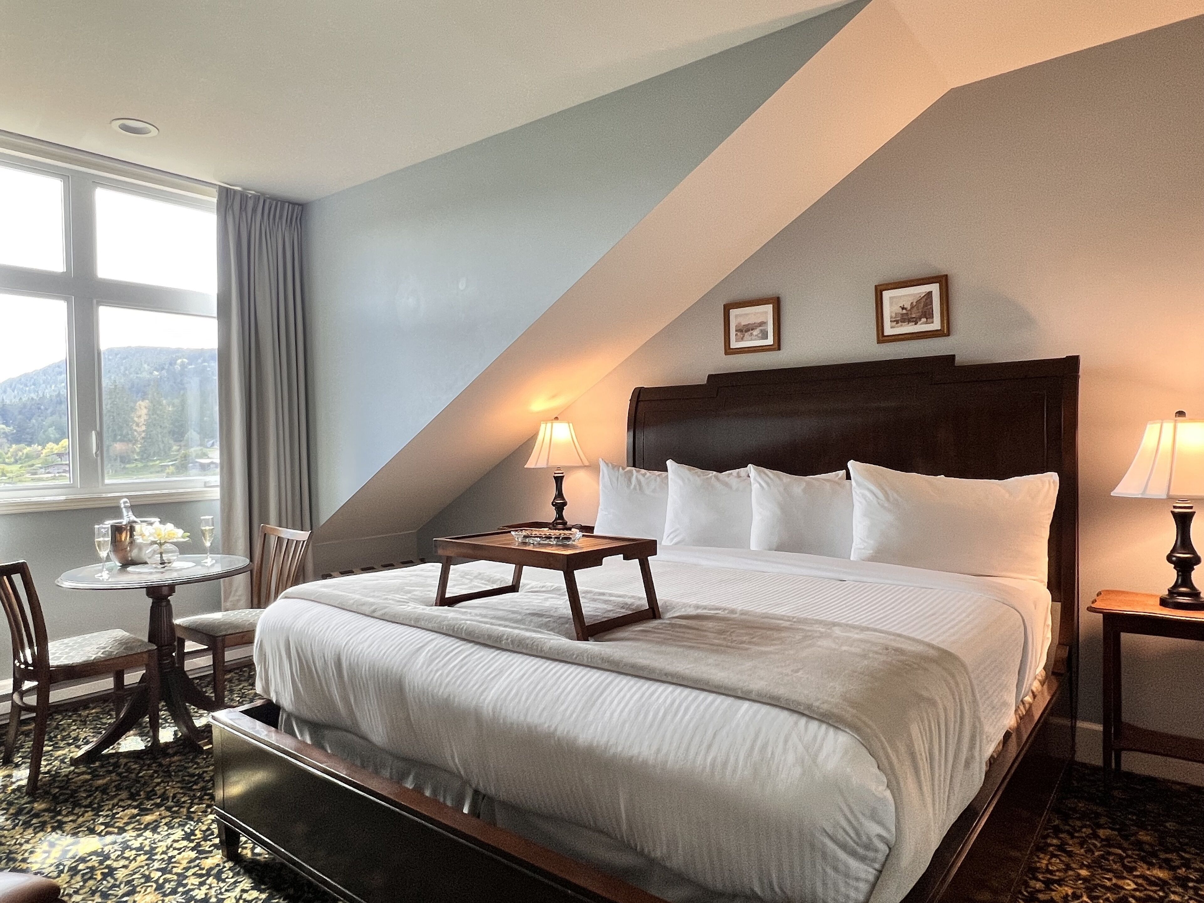 individually decorated, individually furnished, blackout curtains