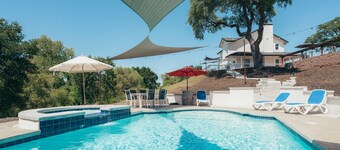 Paso Wine Country Farmhouse | Pool, Spa, Game Room