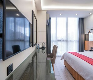 Superior Double Room, 1 Queen Bed, City View | View from room