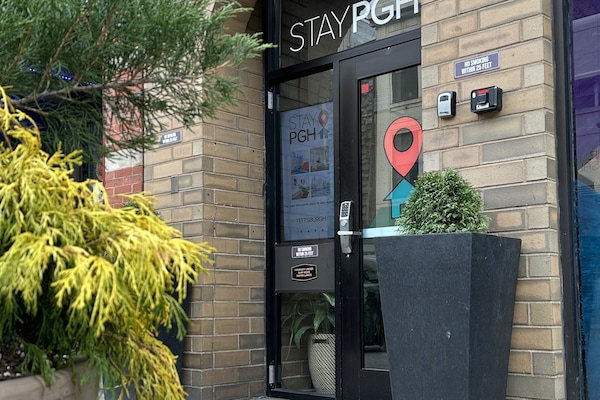 Majoituspaikan julkisivu