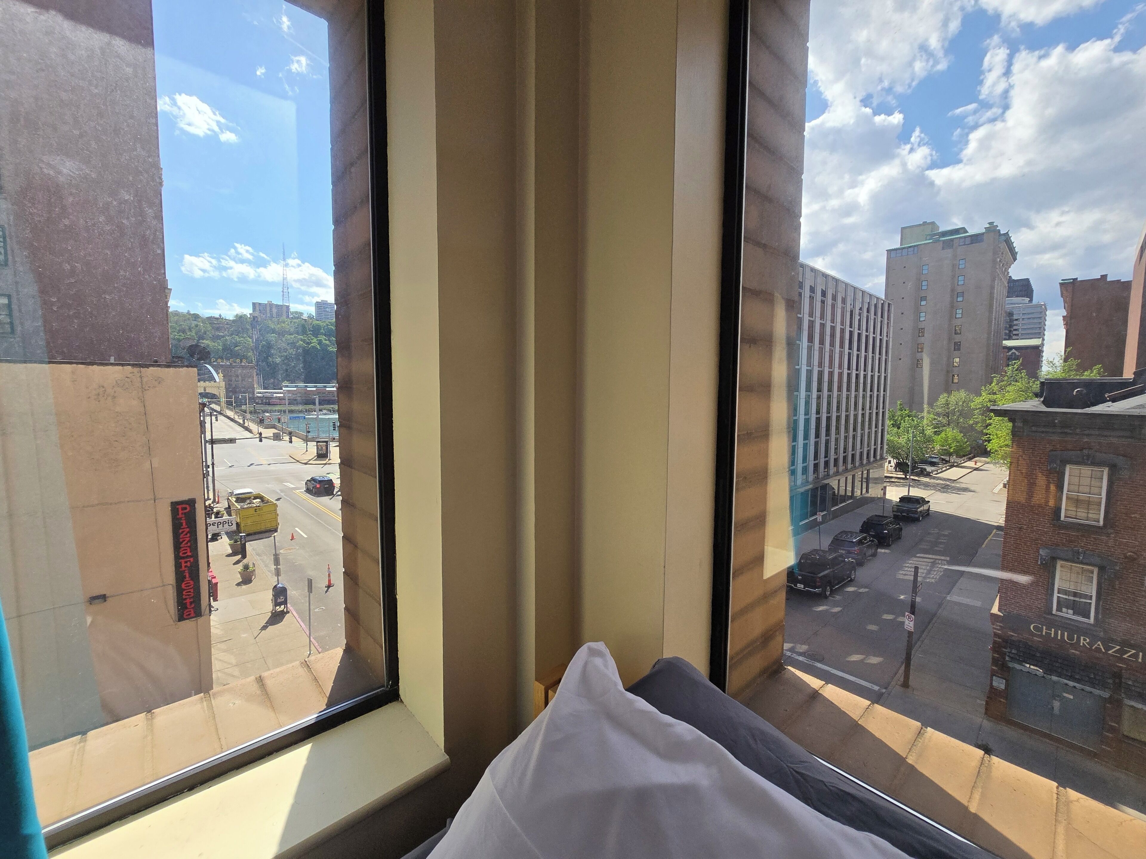 City view from property