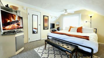 4 chambres, coffres-forts dans les chambres, bureau